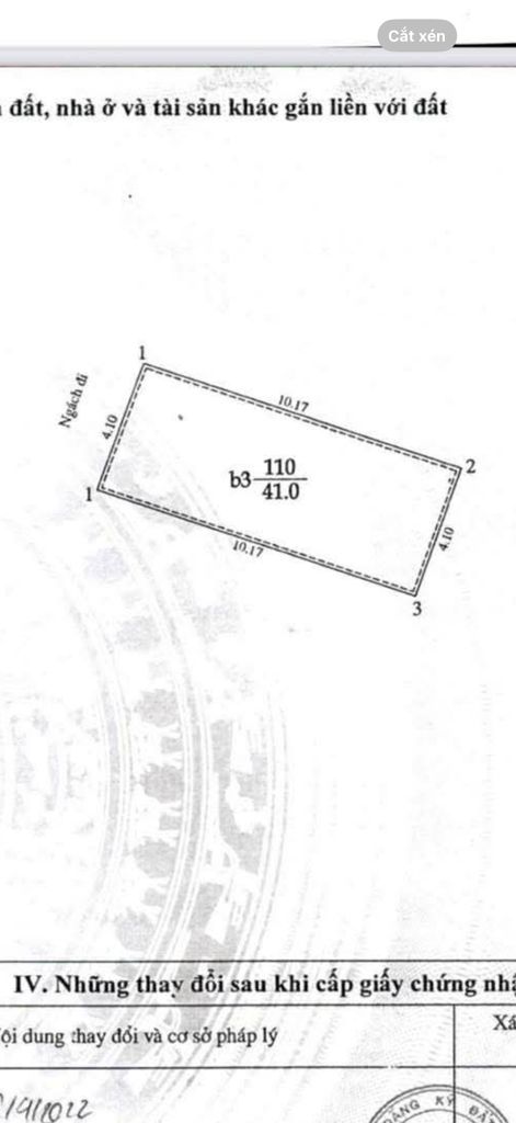 Bán nhà Thái Hà - diện tích 41m2 4 tầng - Ô TÔ TRÁNH - giá 22 tỷ