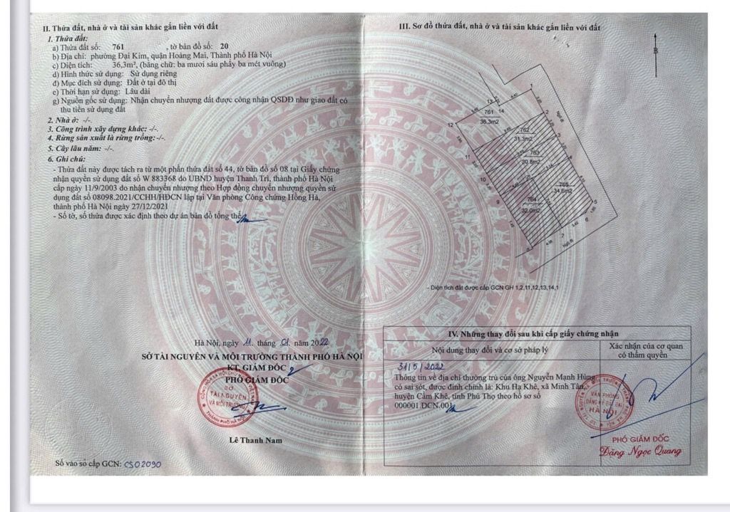 Bán nhà Kim Giang - diện tích 36.3m2 5 tầng - Lô góc 2 mặt thoáng - giá 10,5 tỷ