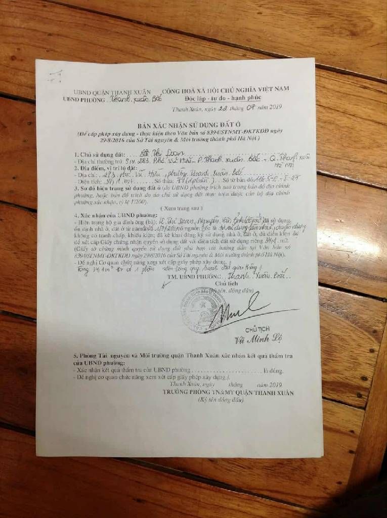 Bán nhà Vũ Hữu - diện tích 34m2 3 tầng - Mặt phố, lô góc - giá 5,1 tỷ