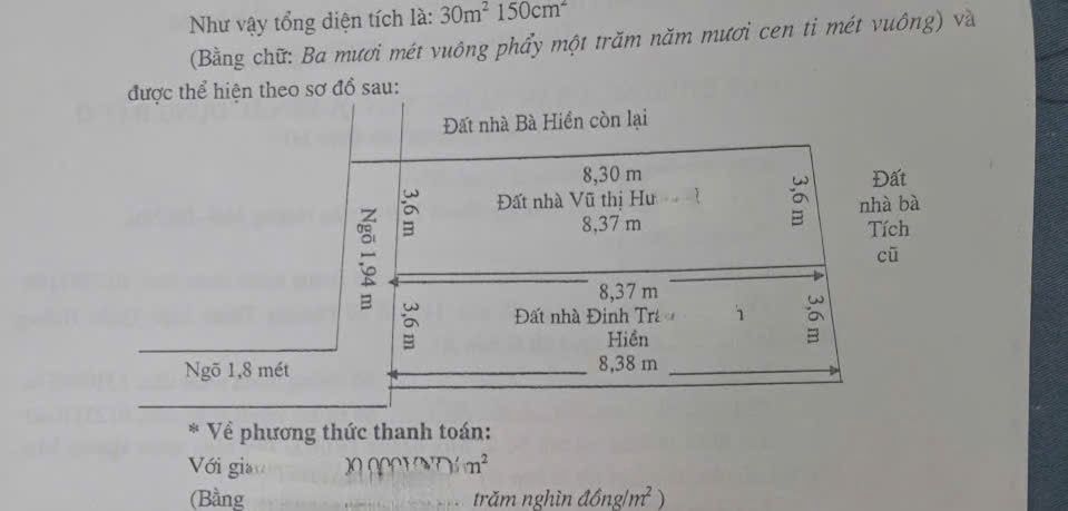 Bán nhà Nguyễn Chính - diện tích 30m2 1 tầng - gần ô tô - giá 2,65 tỷ