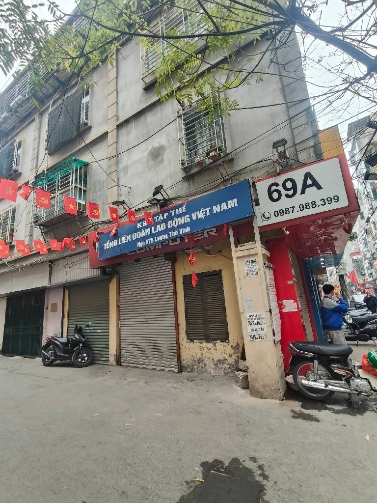 Bán nhà Lương Thế Vinh - diện tích 55m2 1 tầng - Ô tô đỗ cửa - giá 3,35 tỷ