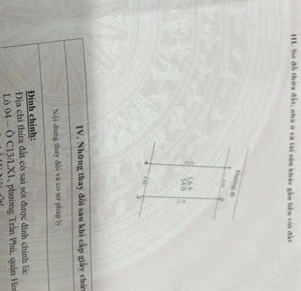 Bán nhà Khuyến Lương - diện tích 54m2 1 tầng - Ô tô tránh - giá 9,2 tỷ