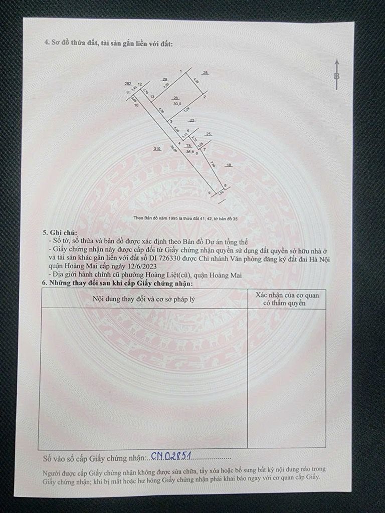 Bán nhà Bằng Liệt - diện tích 30m2 5 tầng - gần ô tô - giá 7,9 tỷ