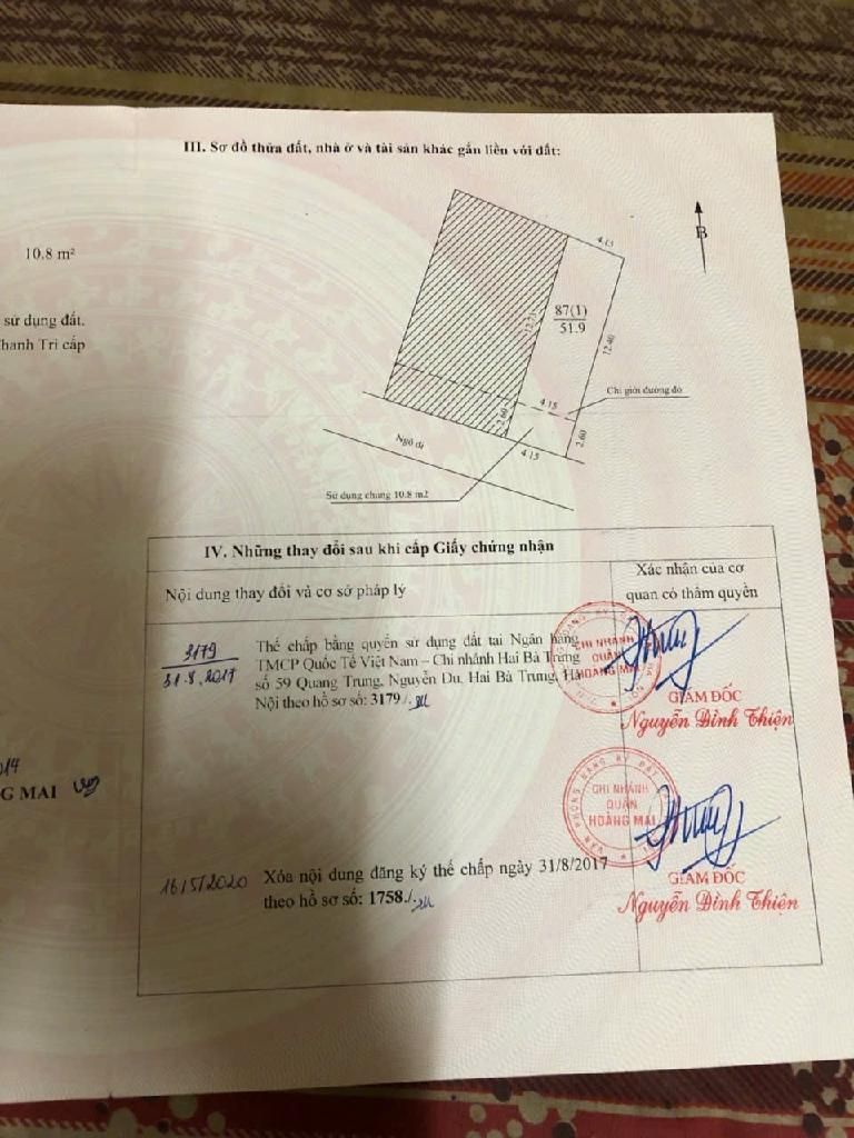 Bán nhà Bằng Liệt - diện tích 63m2 1 tầng - Gara ô tô kinh doanh - giá 16,5 tỷ