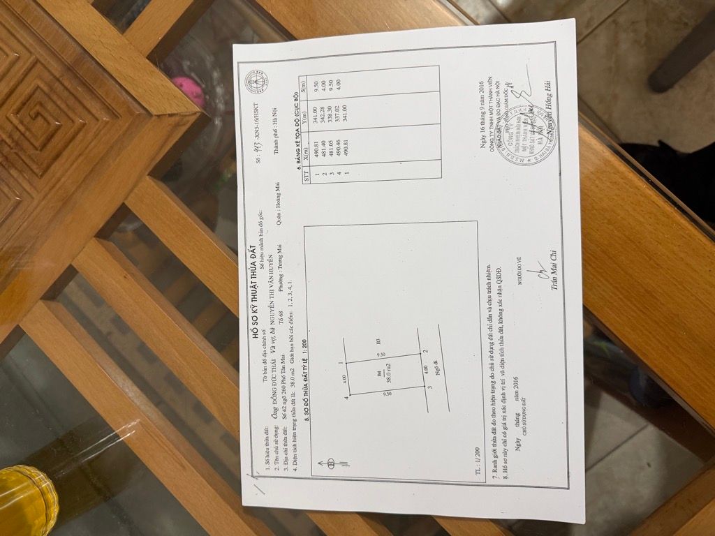 Bán nhà Tân Mai - diện tích 38m2 4 tầng - Ô tô đỗ cửa - giá 3,6 tỷ