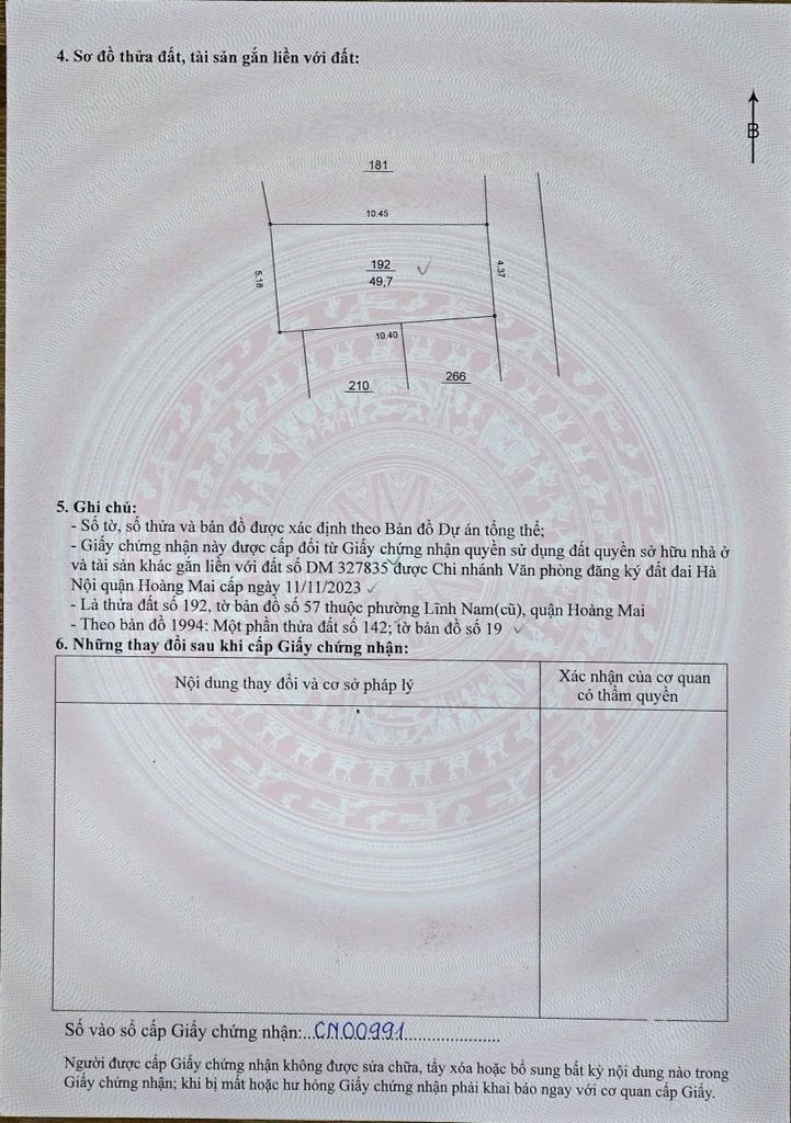 Bán nhà Lĩnh Nam - diện tích 50m2 6 tầng - Lô góc 3 thoáng - giá 15 tỷ