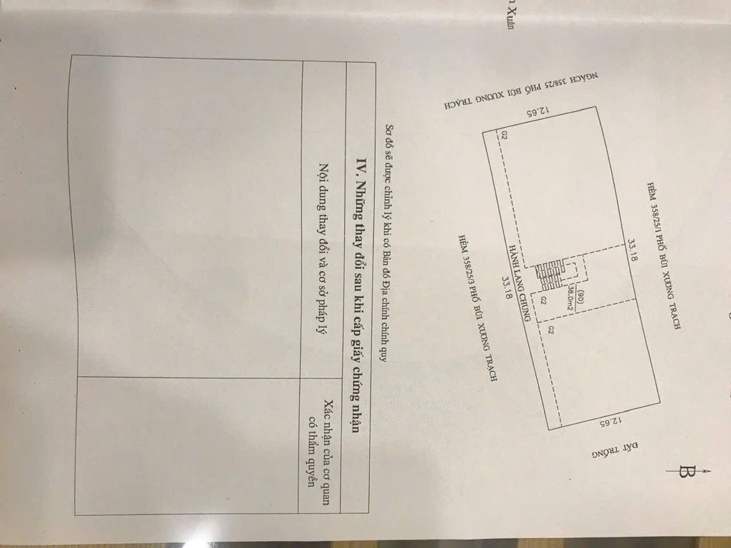 Bán nhà Bùi Xương Trạch - diện tích 85m2 2 tầng - Nhà đẹp hiếm có - giá 4,65 tỷ