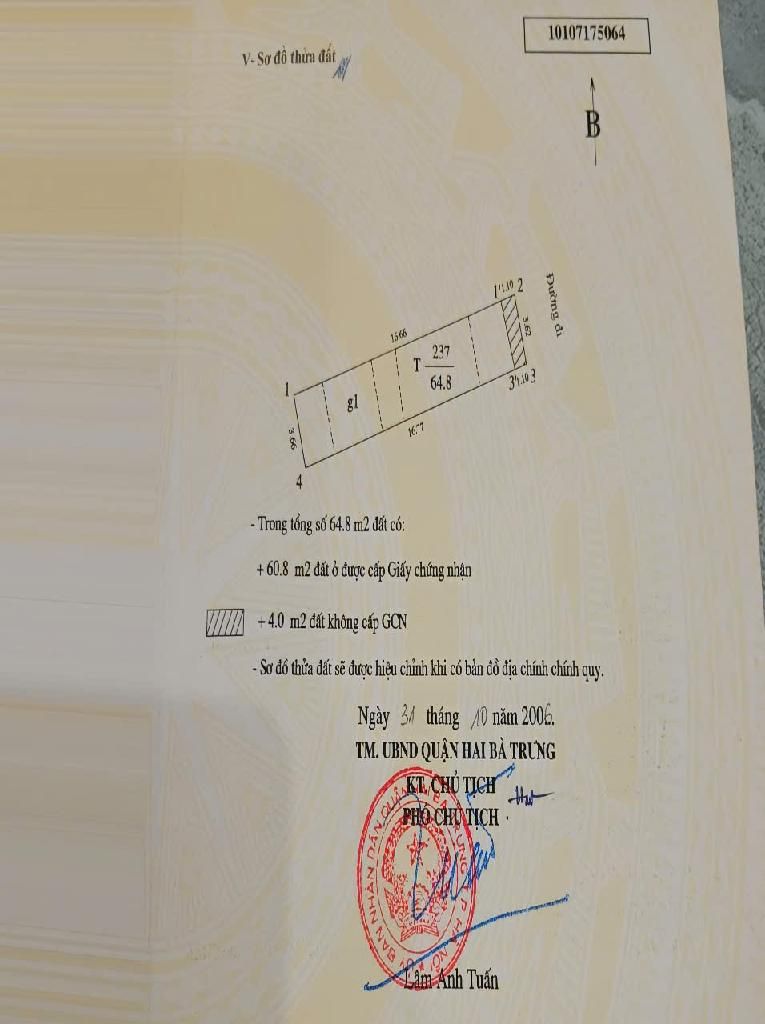 Bán nhà Bạch Đằng - diện tích 64,8m2 1 tầng - Mặt phố, vị trí đắc địa - giá 22,2 tỷ