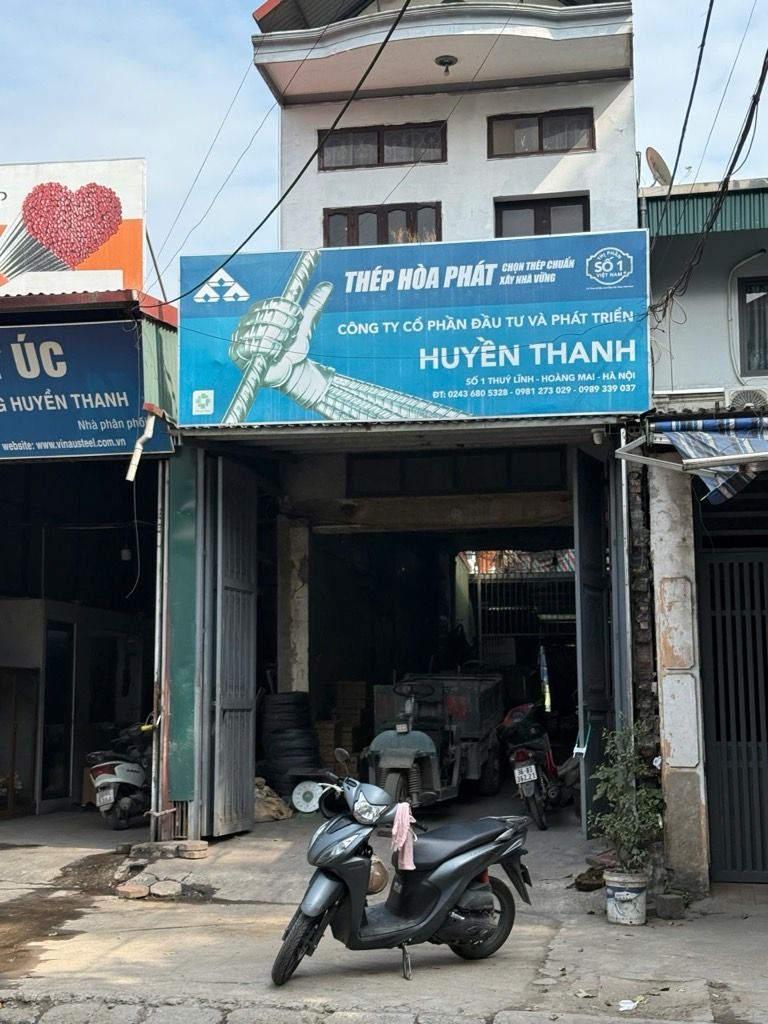 Bán nhà Thuý Lĩnh - diện tích 144m2 2 tầng - Mặt phố hiếm nhà bán - giá 16 tỷ