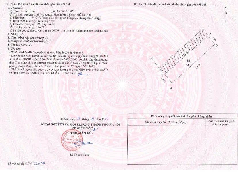 Bán nhà Thuý Lĩnh - diện tích 144m2 2 tầng - Mặt phố hiếm nhà bán - giá 16 tỷ