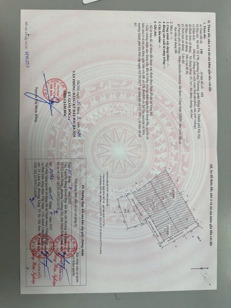 Bán nhà Pháo Đài Láng - diện tích 46m2 7 tầng - Thang máy - giá 13,9 tỷ