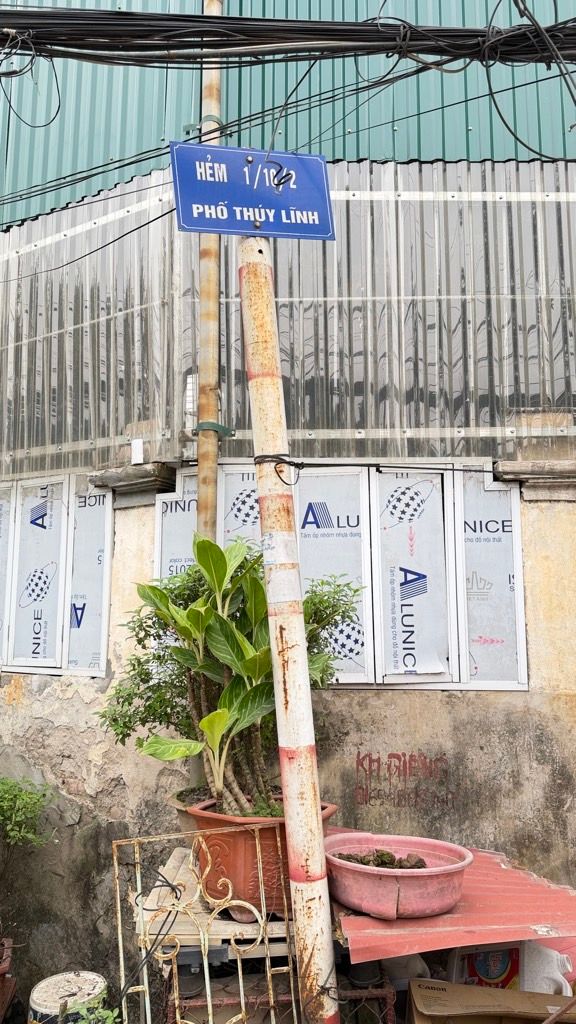 Bán nhà Thuý Lĩnh - diện tích 46m2 1 tầng - Lô góc 2 thoáng - giá 7,2 tỷ