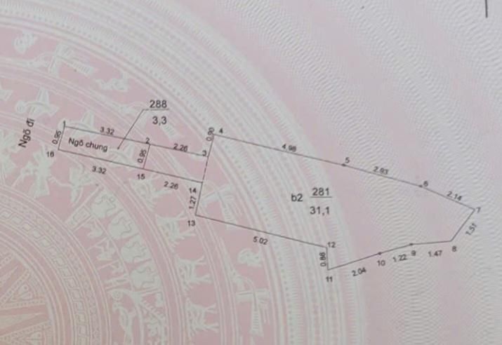 Bán nhà Văn Hương - diện tích 31,1m2 4 tầng - Nhà nhỏ xinh, yên tĩnh - giá 8 tỷ