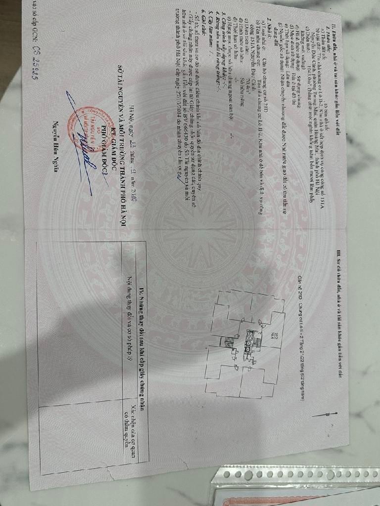 Bán nhà Nguyễn Đức Cảnh - diện tích 70.4m2 21 tầng - Căn hộ đẹp, tiện ích đủ thứ - giá 5,8 tỷ