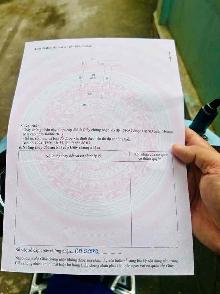 Bán nhà Giải Phóng - diện tích 40.3m2 5 tầng - Nhà chuẩn bị xây mới, nhiều tiện ích - giá 12,8 tỷ