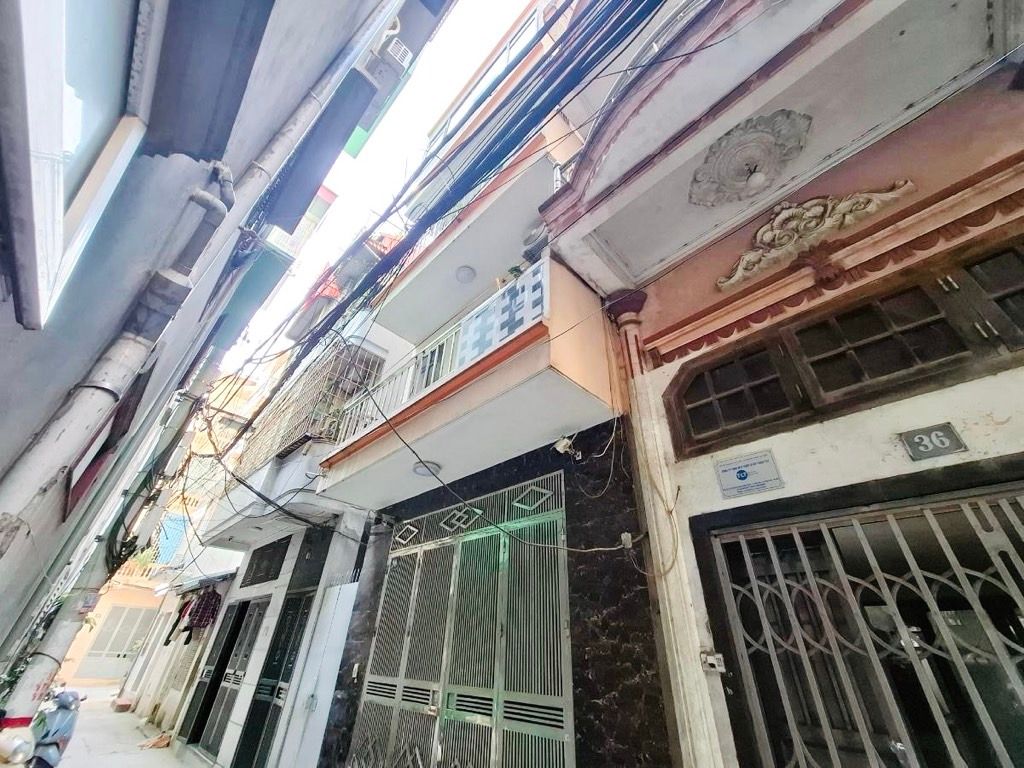 Bán nhà Lương Khánh Thiện - diện tích 60m2 4 tầng - NGÕ THÔNG XE BA GÁC - CÁCH OTO ĐỖ 10M - KHU PHÂN LÔ QUÂN ĐỘI DÂN TRÍ CAO - giá 17,2 tỷ