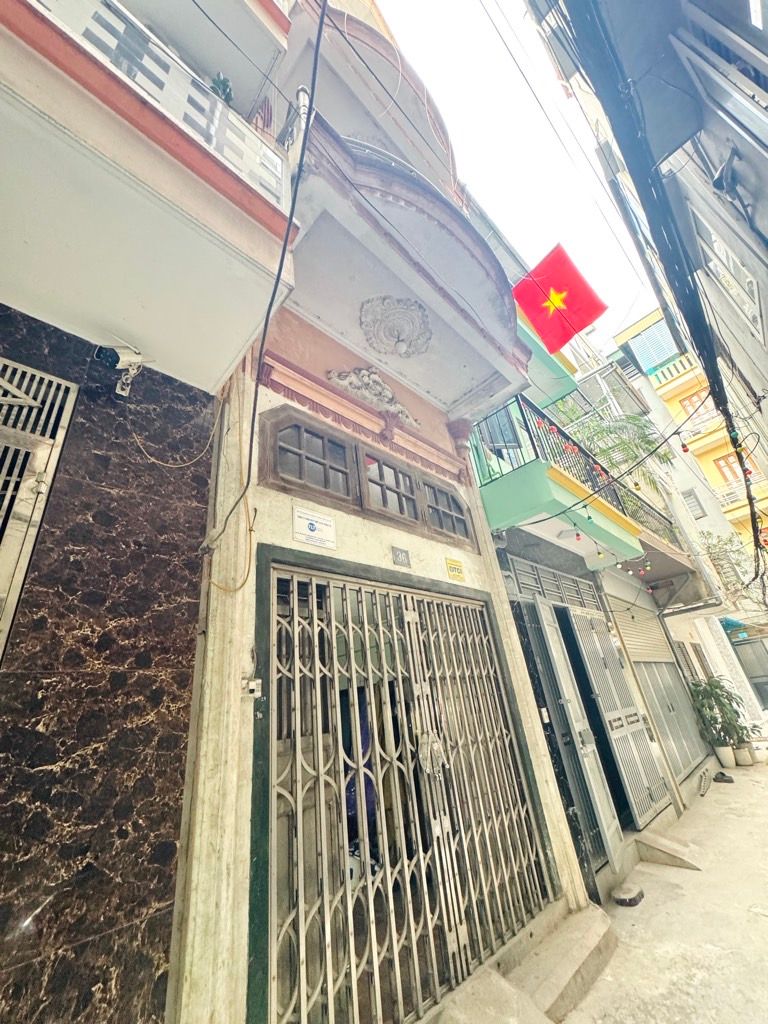 Bán nhà Lương Khánh Thiện - diện tích 60m2 4 tầng - NGÕ THÔNG XE BA GÁC - CÁCH OTO ĐỖ 10M - KHU PHÂN LÔ QUÂN ĐỘI DÂN TRÍ CAO - giá 17,2 tỷ