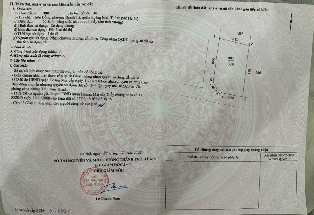 Bán nhà Thanh Lân - diện tích 24m2 5 tầng - Ngõ 3 gác tránh - giá 4,25 tỷ