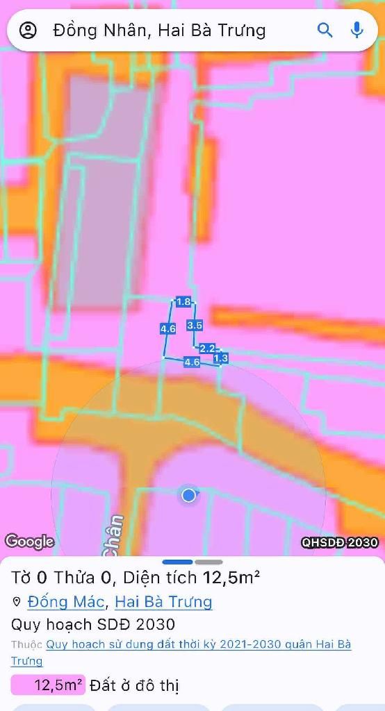 Bán nhà Trần Khát Chân - diện tích 45m2 4 tầng - ô tô đỗ cửa - giá 6,8 tỷ