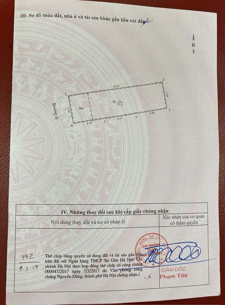 Bán nhà Tương Mai - diện tích 55.3m2 4 tầng - gần nhiều trường đại học lớn - giá 17 tỷ