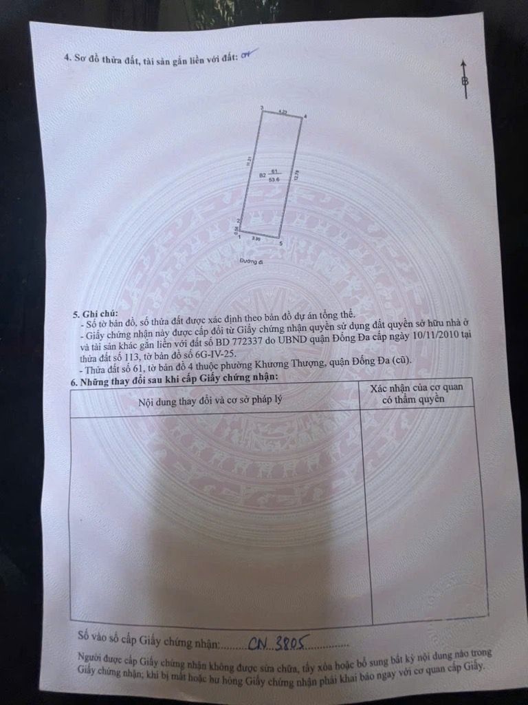 Bán nhà Trưởng Chinh - diện tích 53.6m2 8 tầng - Ngõ ba gác phóng vù vù - giá 22,5 tỷ