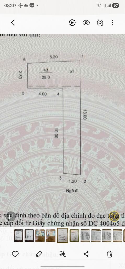 Bán nhà Nhân Hòa - diện tích 25m2 5 tầng - Nhà đẹp gần phố - giá 5,9 tỷ