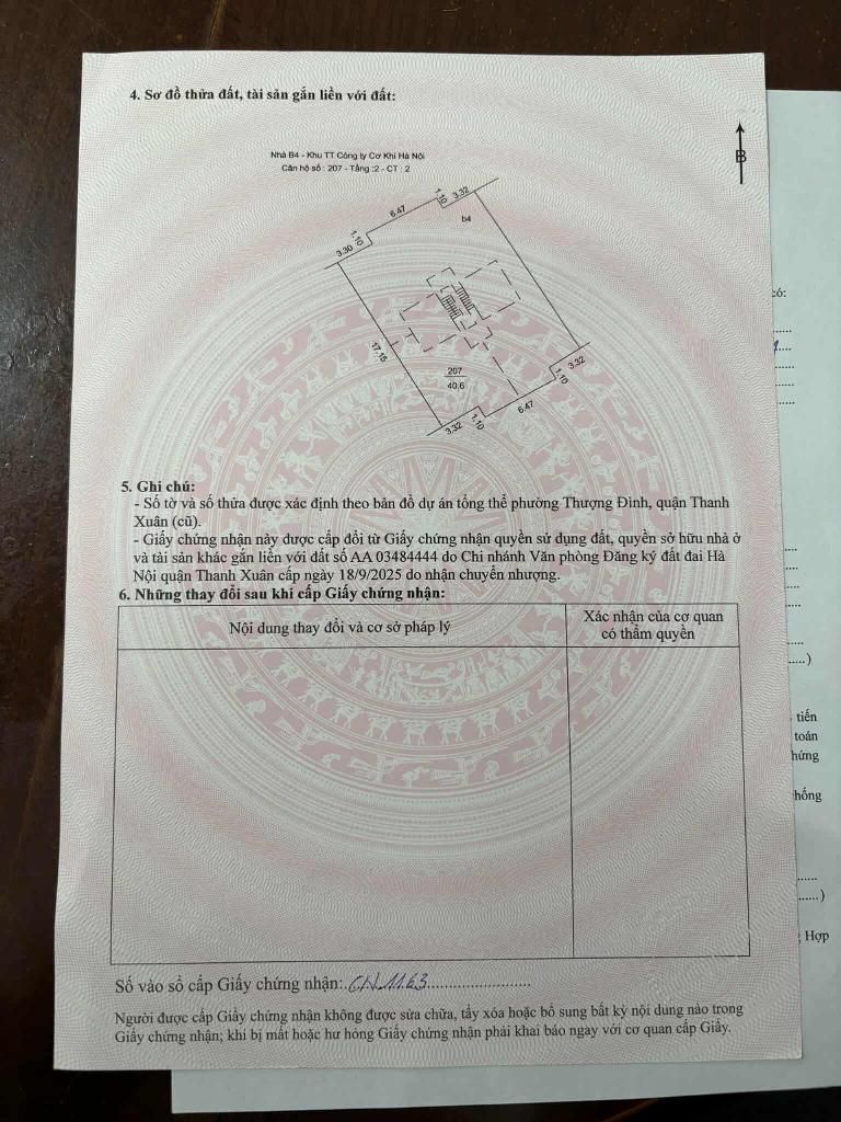 Bán nhà Nguyễn Trãi - diện tích 40.6m2 1 tầng - gần Royal City - giá 4,9 tỷ