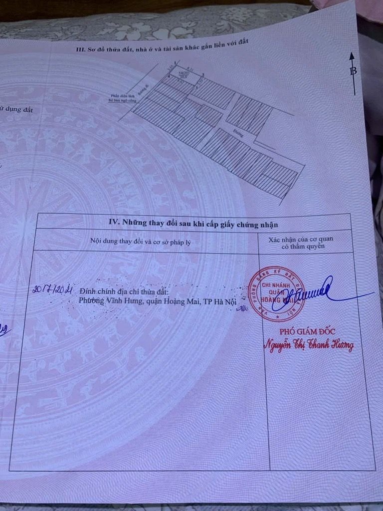 Bán nhà Vĩnh Hưng - diện tích 30m2 5 tầng - Ô tô đỗ cửa - giá 8,9 tỷ