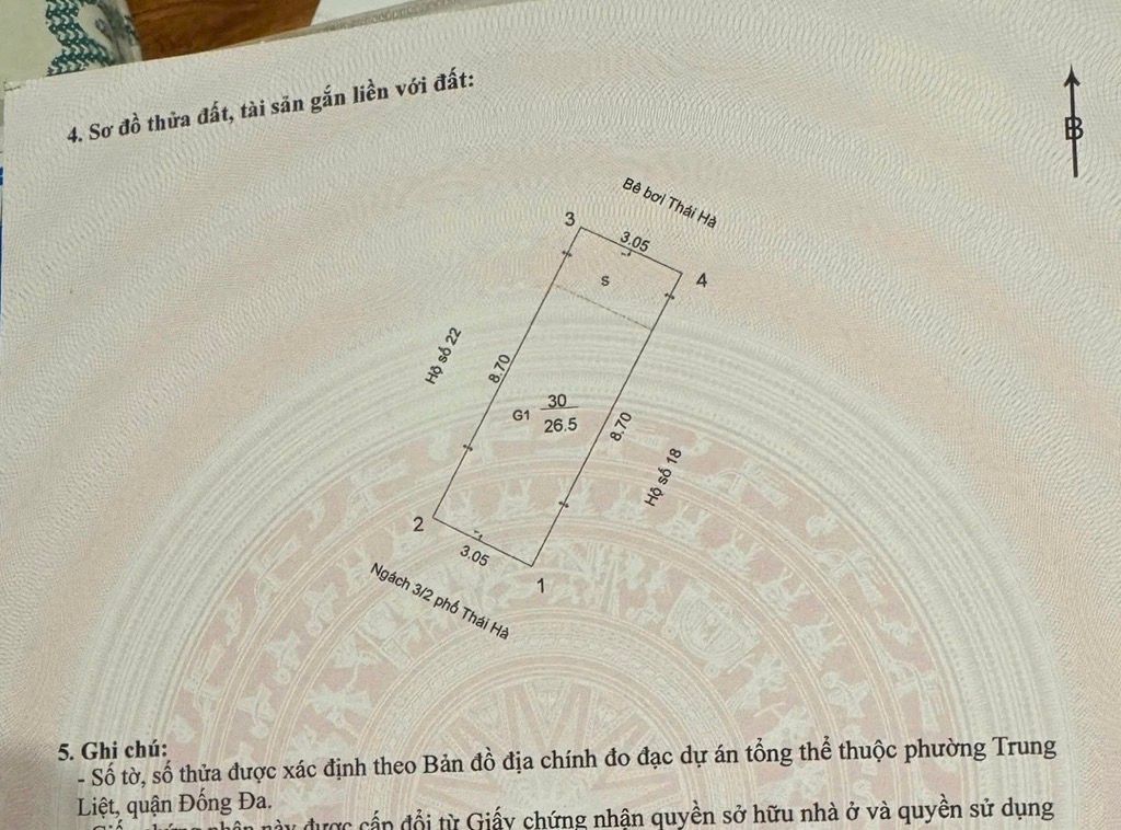 Bán nhà Thái Hà - diện tích 27m2 4 tầng - Ô TÔ ĐỖ SÁT CỬA - giá 10,3 tỷ