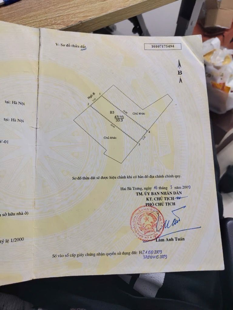 Bán nhà Đầm Trấu - diện tích 34m2 4 tầng - ô tô đỗ cửa - giá 15 tỷ