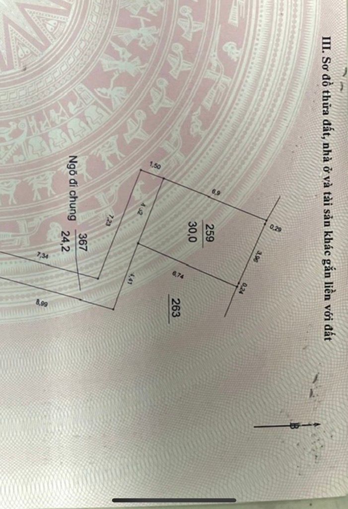 Bán nhà Đông Thiên - diện tích 54m2 5 tầng - Mặt tiền bê thế - giá 6,6 tỷ