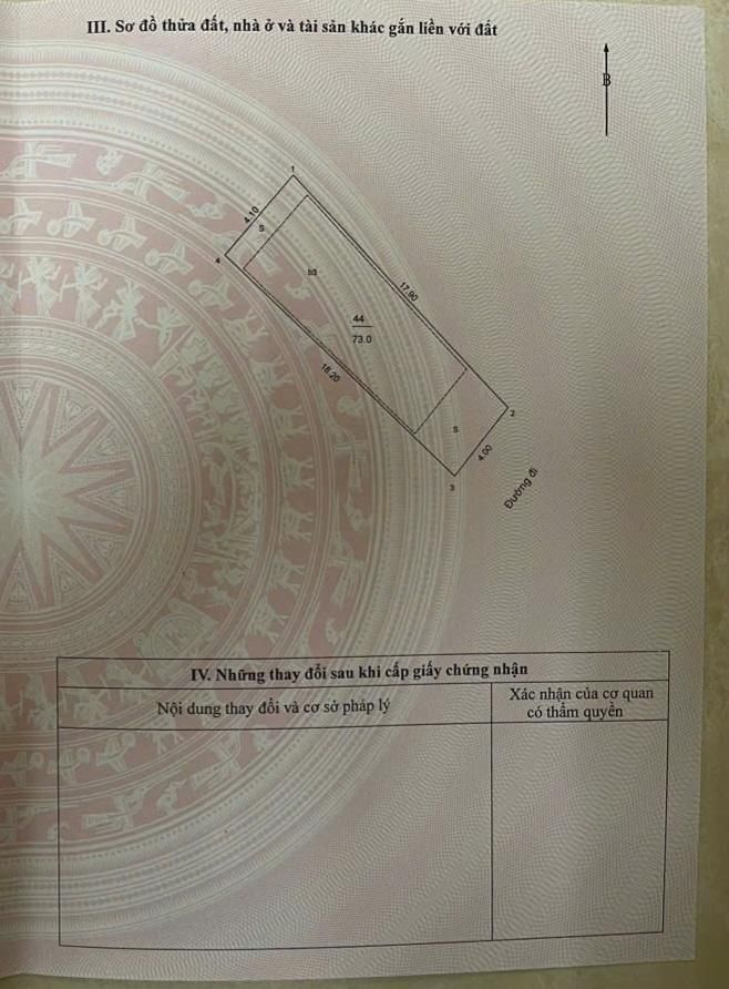 Bán nhà Đặng Tiến Đông - diện tích 73m2 3 tầng - Mặt đường ô tô tránh - giá 23,8 tỷ