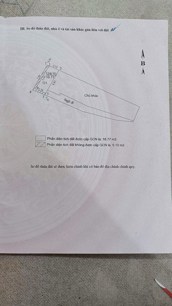Bán nhà Trương Định - diện tích 18.8m2 5 tầng - Lô góc 2 mặt thoáng - giá 4,8 tỷ