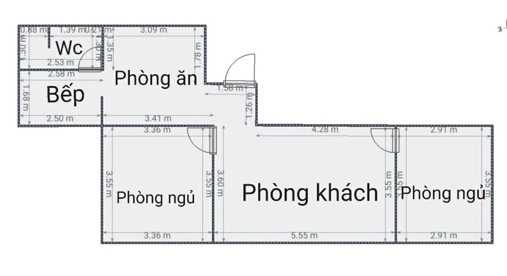 Bán nhà Trung Liệt - diện tích 42.6m2 1 tầng - nhà 3 ngủ - giá 4,35 tỷ