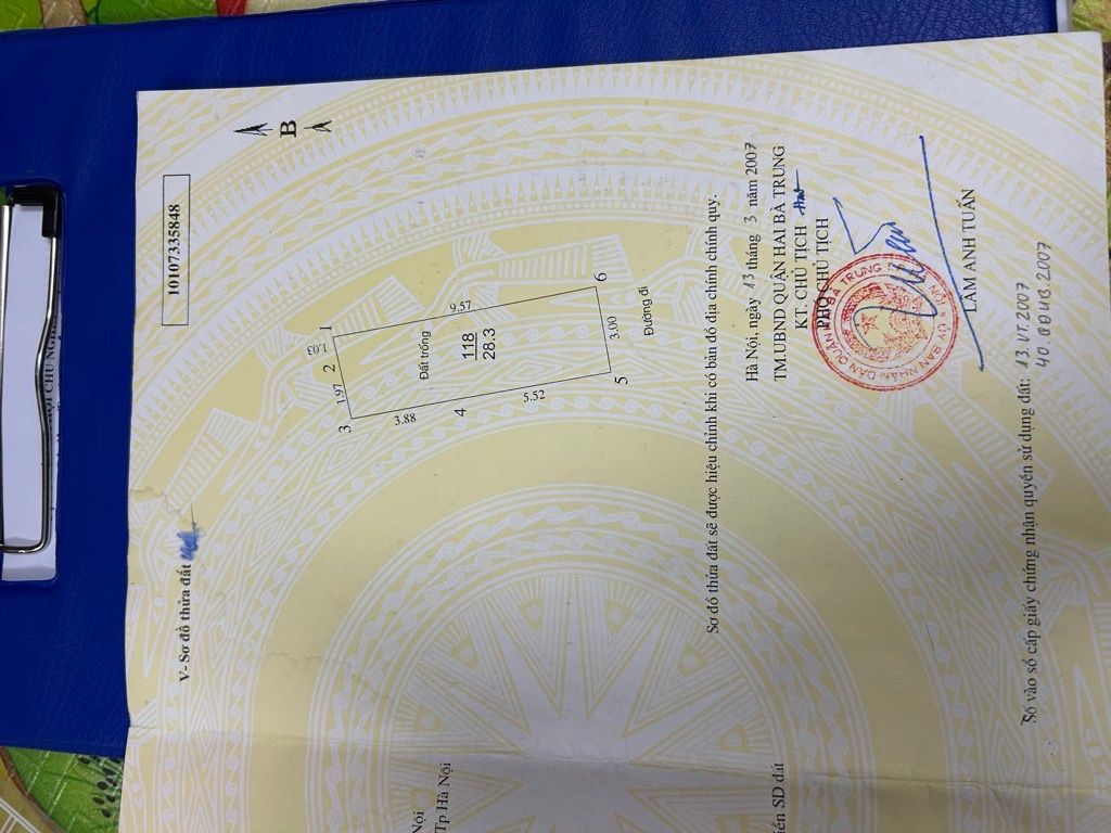 Bán nhà Minh Khai - diện tích 28,3m2 1 tầng - Gần phố - giá 6,65 tỷ