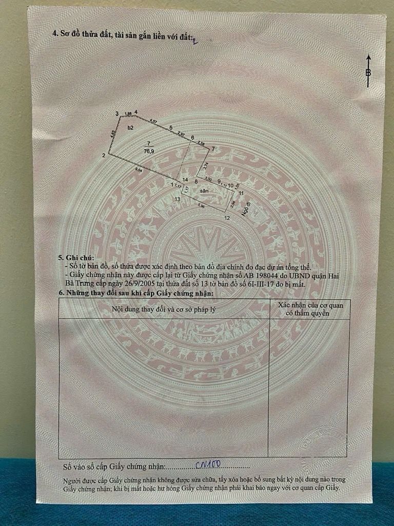 Bán nhà Kim Ngưu - diện tích 77m2 3 tầng - ô tô đỗ gần nhà - giá 21 tỷ