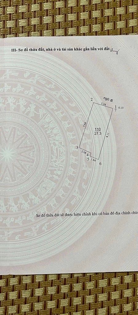 Bán nhà Giếng Mứt - diện tích 27.3m2 3 tầng - Ngõ thông thoáng, ô tô tránh nhau - giá 7,35 tỷ