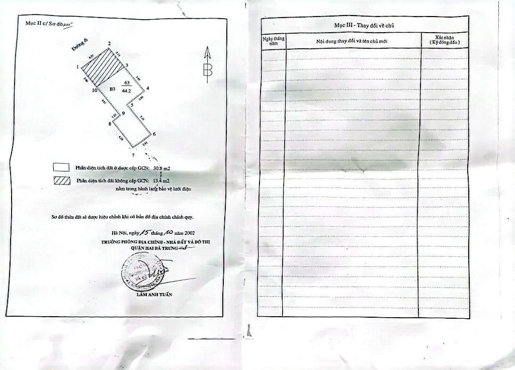 Bán nhà Vĩnh Tuy - diện tích 30.8m2 4 tầng - Lô góc, mặt phố vỉa hè - giá 16,98 tỷ