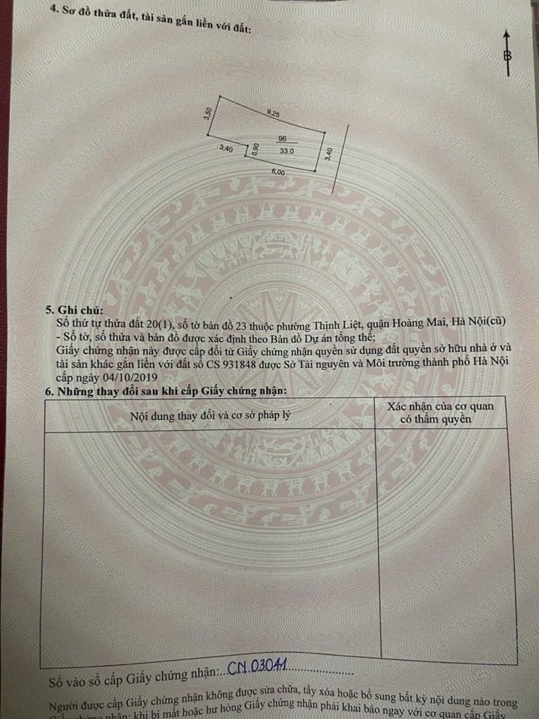 Bán nhà Nguyễn Chính - diện tích 33m2 4 tầng - Nhà đẹp ở luôn - giá 6,5 tỷ