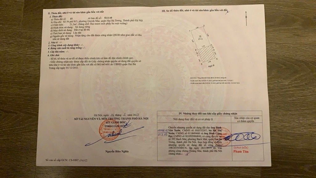 Bán nhà Phố 8/3 - diện tích 36m2 4 tầng - Mặt phố kinh doanh sầm uất - giá 13,5 tỷ