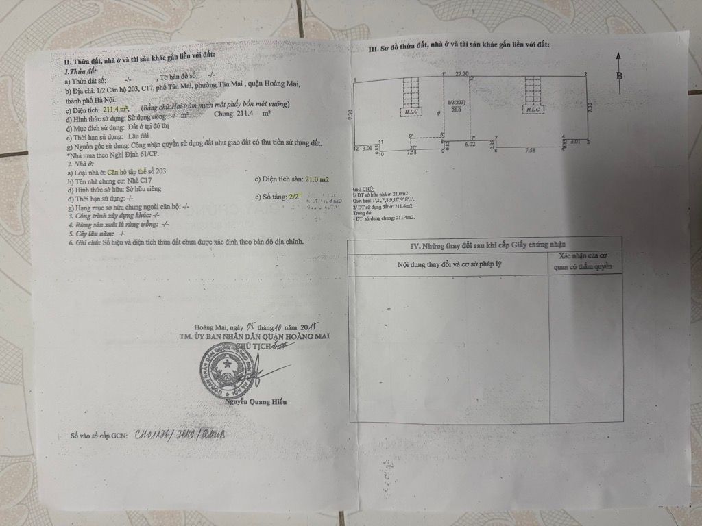 Bán nhà Tân Mai - diện tích 80m2 2 tầng - Nhà đẹp hiếm có - giá 4,3 tỷ