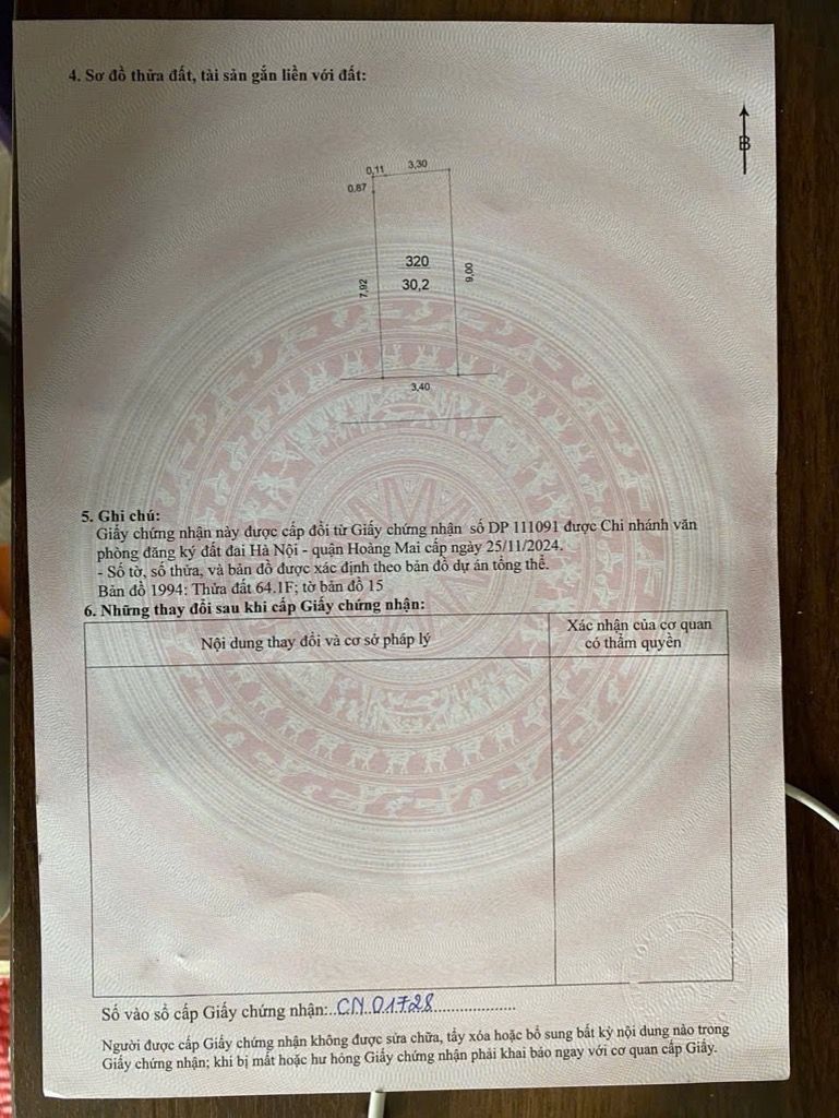 Bán nhà Bùi Xương Trạch - diện tích 30.2m2 6 tầng - Mặt phố kinh doanh - giá 12,3 tỷ