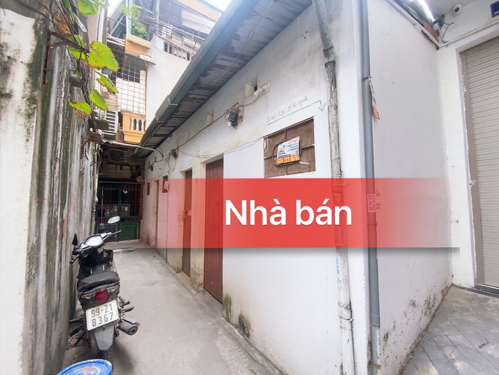 Bán nhà Trương Định - diện tích 46m2 1 tầng - Nhà cấp 4 cho thuê 3 phòng trọ - giá 9,6 tỷ
