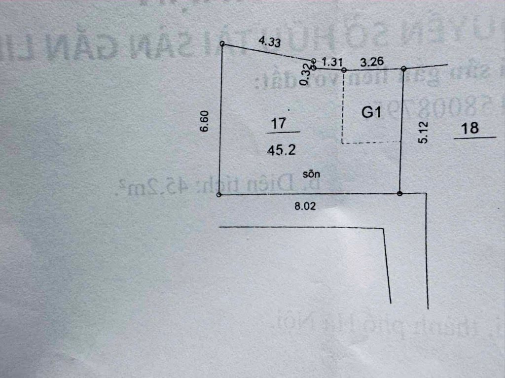 Bán nhà Trương Định - diện tích 46m2 1 tầng - Nhà cấp 4 cho thuê 3 phòng trọ - giá 9,6 tỷ