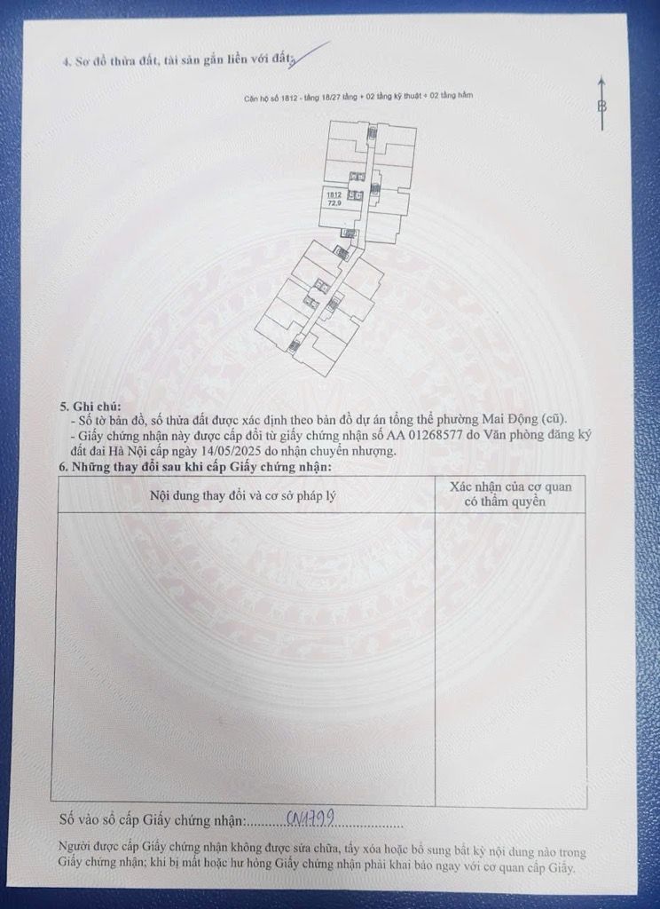 Bán nhà Lĩnh Nam - diện tích 73m2 1 tầng - Sổ đỏ chính chủ - giá 6,8 tỷ