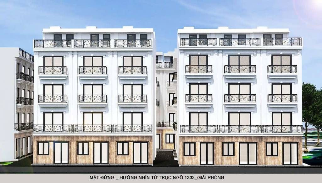 Bán nhà Giải Phóng - diện tích 42.8m2 4 tầng - THANG MÁY - PHÂN LÔ - GARA Ô TÔ - giá 13,8 tỷ