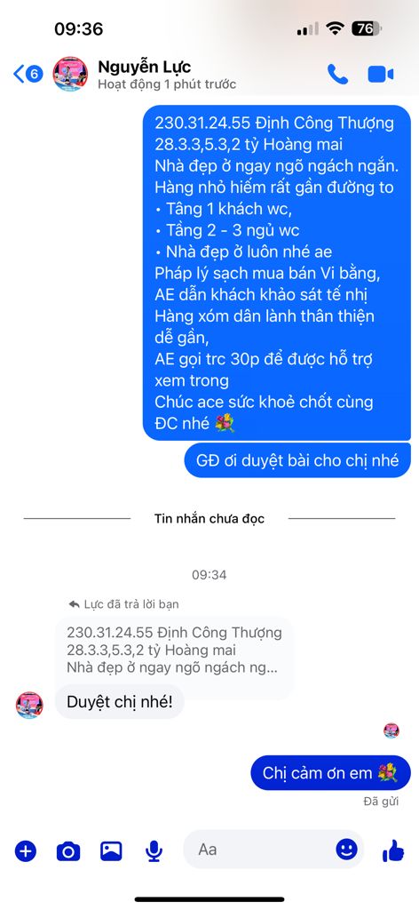 Bán nhà Định Công Thượng - diện tích 28m2 3 tầng - nhà đẹp ở ngay - giá 3 tỷ