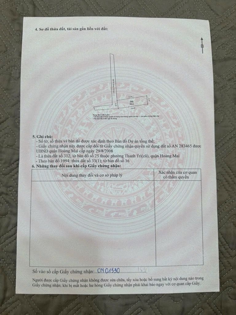 Bán nhà Đại Đồng - diện tích 36m2 5 tầng - Nhà đang xây, gần phố - giá 8,35 tỷ