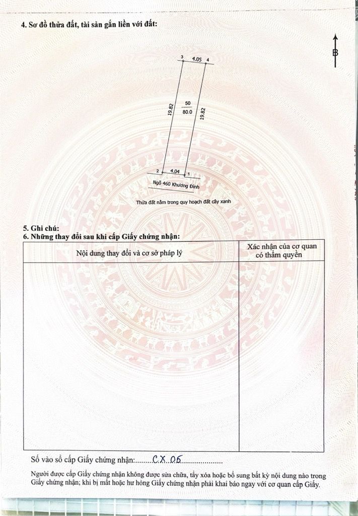 Bán nhà Khương Đình - diện tích 80m2 1 tầng - ô tô tải qua - giá 23 tỷ