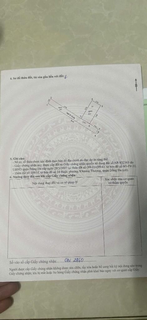 Bán nhà Khương Thượng - diện tích 30m2 6 tầng - 5 phòng ngủ khép kín - giá 9,3 tỷ